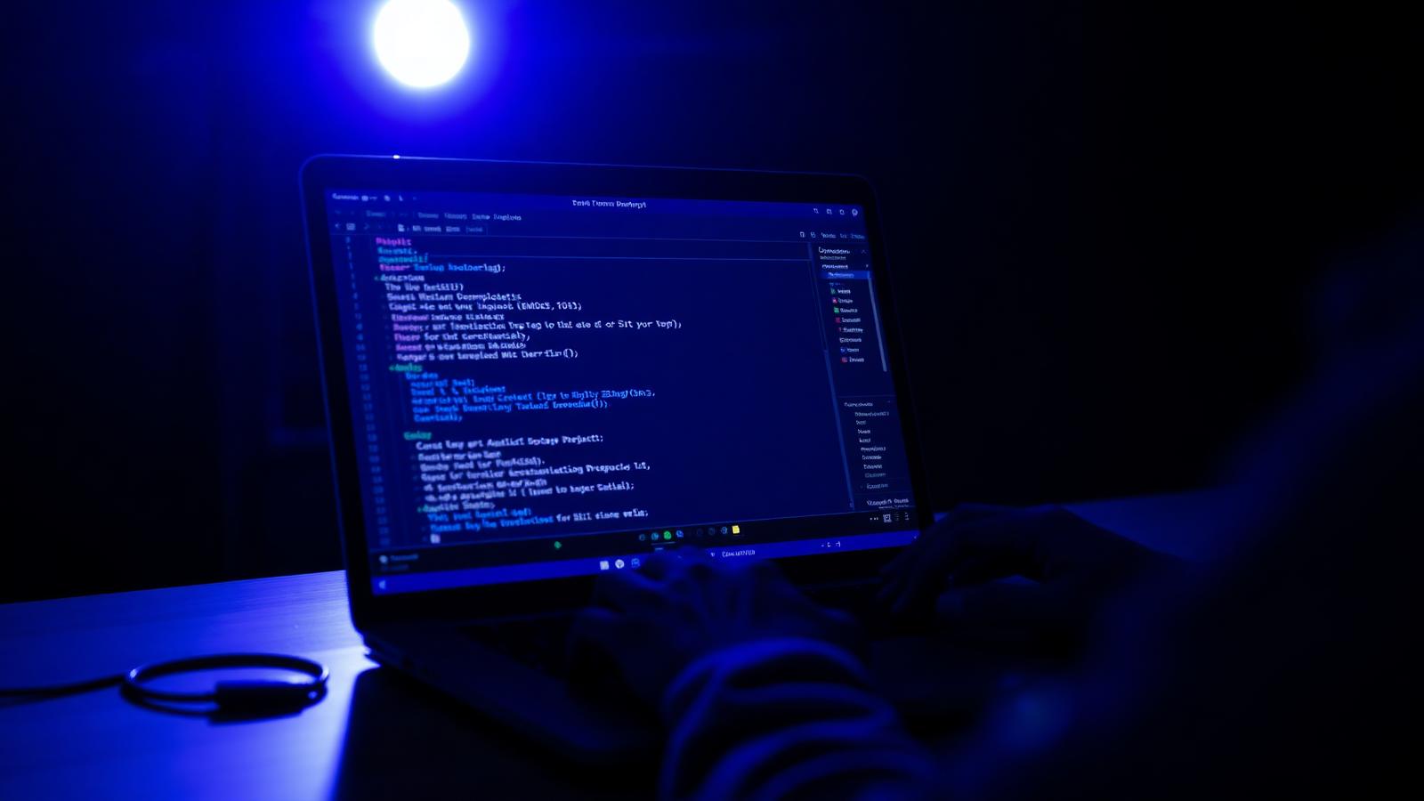 Développeur réalisant la maintenance technique d'un site internet à Carcassonne : mises à jour de sécurité, sauvegarde automatique, optimisation performance, hébergement, agence web Aude, création site internet Occitanie, WordPress, Shopify, monitoring, SEO technique, RGPD, certificat SSL, temps de chargement, Core Web Vitals, support et assistance